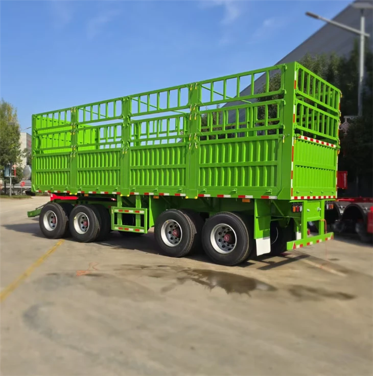 4 Axles Full Fence Trailer suppliers
