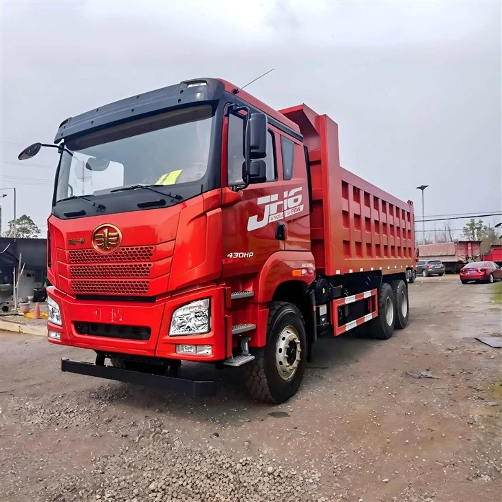 FAW J6H DUMPER 450 550HP RDEČA/ZELENA OBLIKA