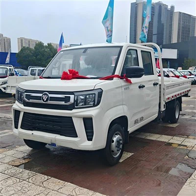 Foton Xiangling V5 2L bencin, 139 KM, Dong'an 5-hitrost, ročni 3-metrski dvoredni mini tovornjak