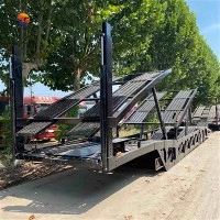 Avtomobilska transportna polprikolica visoke trdnosti za dostavo avtomobilov in terenskih vozil